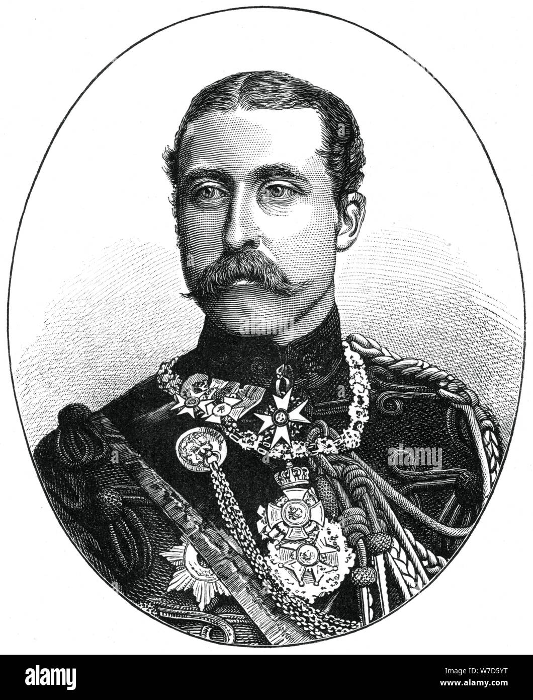 Prince Arthur, Herzog von Connaught und Strathearn, 1900. Artist: Unbekannt Stockfoto