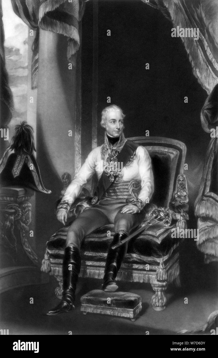 Franz I., Kaiser von Österreich. Artist: GH Phillips Stockfoto