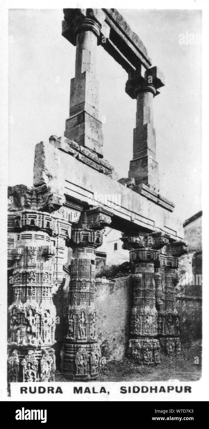 Rudra Mala, Siddhapur, Indien, c 1925. Artist: Unbekannt Stockfoto