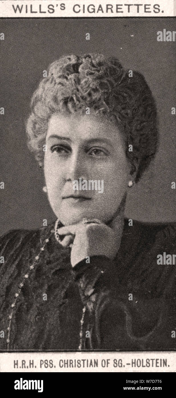 Prinzessin Christian von Schleswig-Holstein, 1908. Artist: WD & HO Will Stockfoto