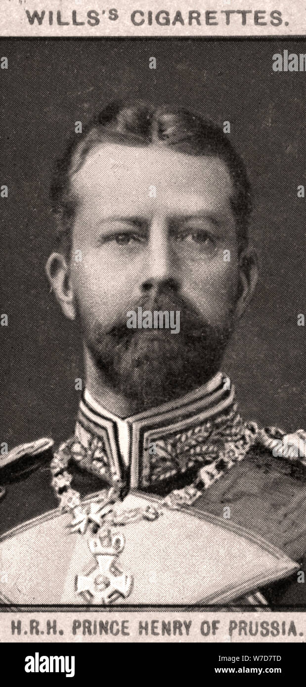 H.R.H Prinz Heinrich von Preußen, 1908 Künstler: WD & HO Will Stockfoto