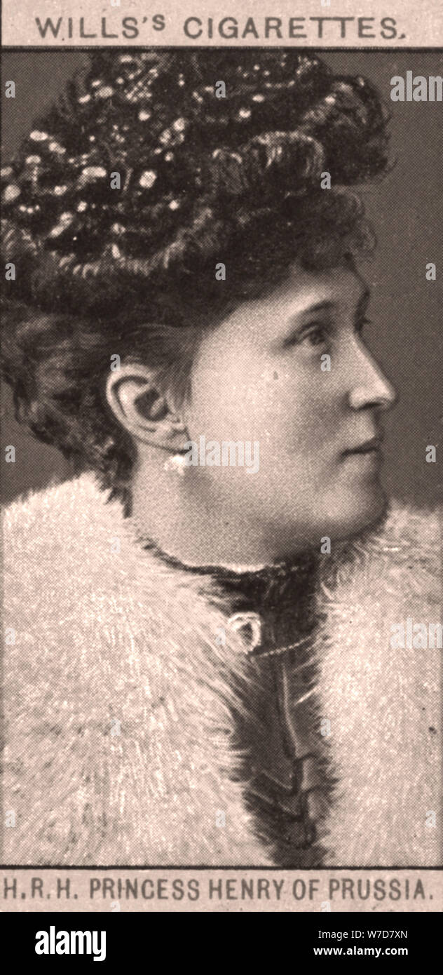 H.R.H Princess Heinrich von Preußen, 1908 Künstler: WD & HO Will Stockfoto