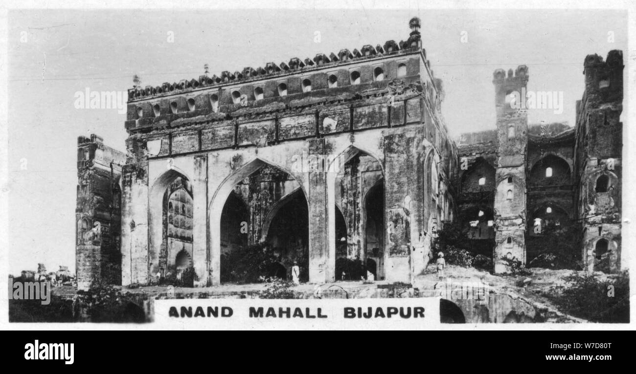 Anand Mahall, Bijapur, Karnataka, Indien, c 1925. Artist: Unbekannt Stockfoto
