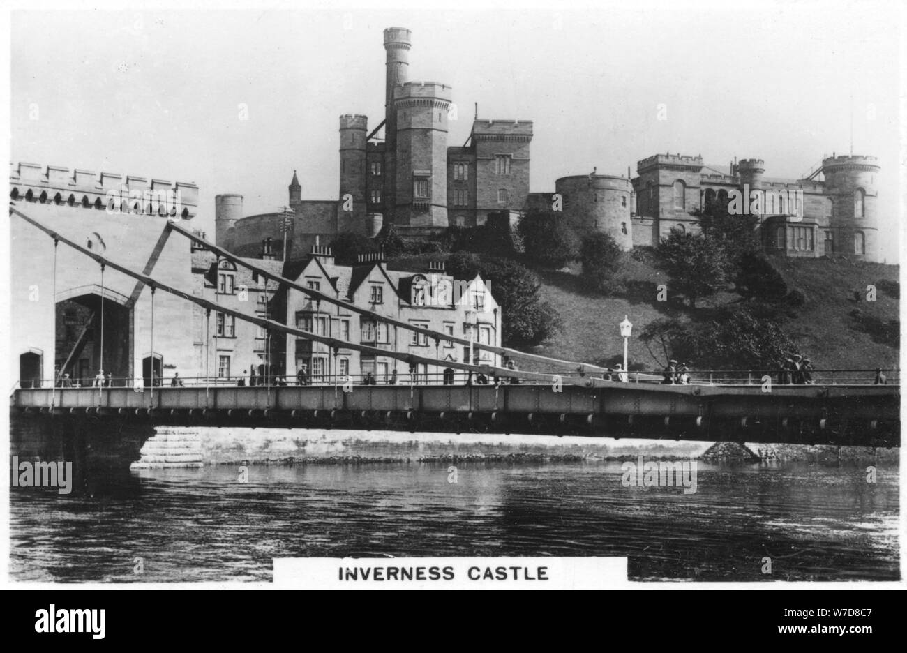 Inverness Castle, 1936. Artist: Unbekannt Stockfoto