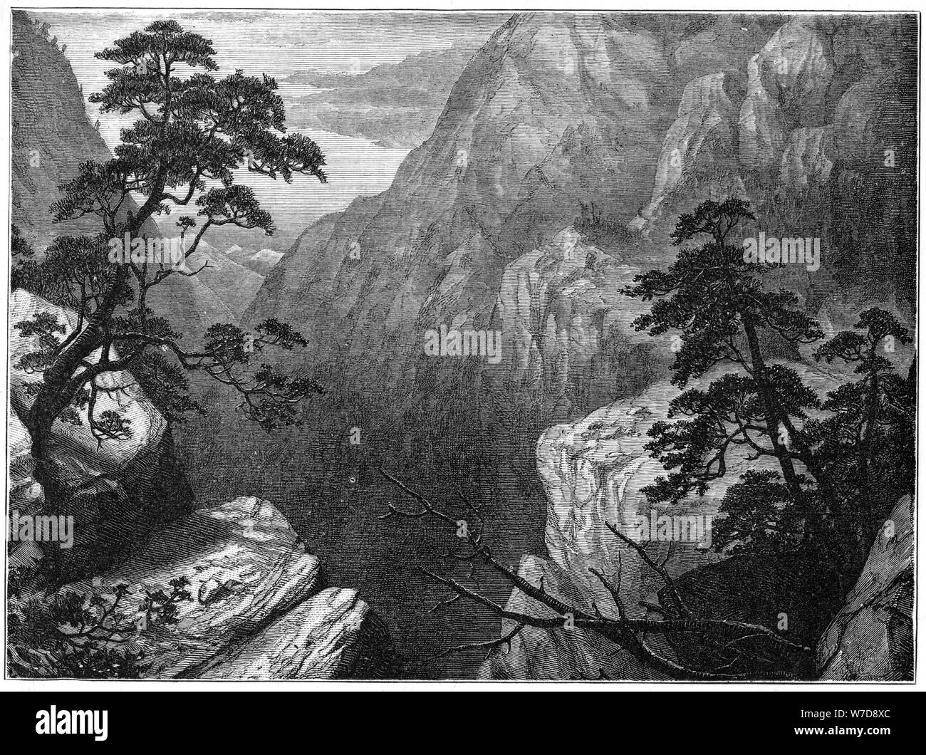 Der nowy Spektrum der Sierra Madre, Rocky Mountains, USA, 1877. Artist: Unbekannt Stockfoto