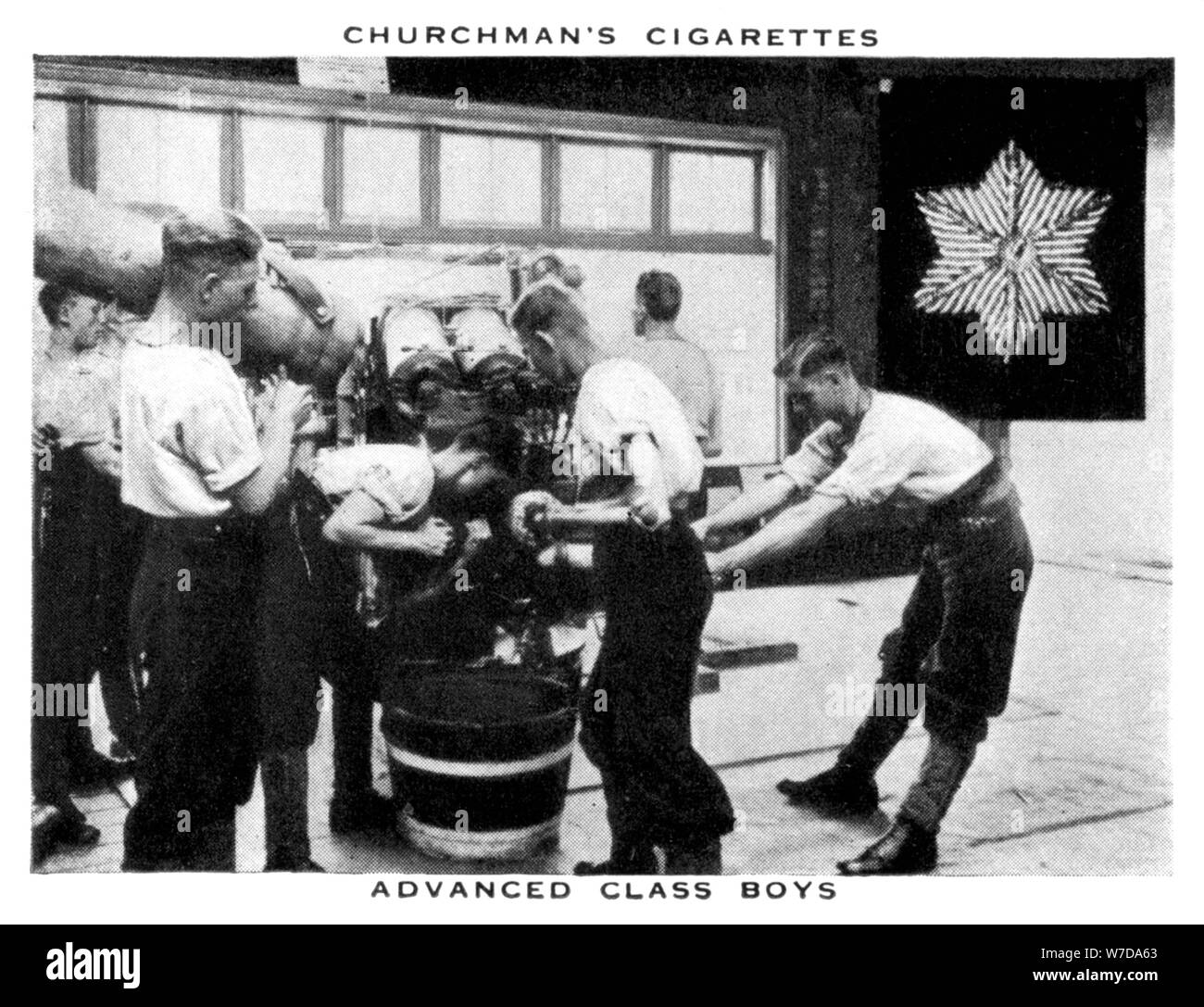 Erweiterte Klasse Jungs, 1937. Artist: WA&AC Churchman Stockfoto