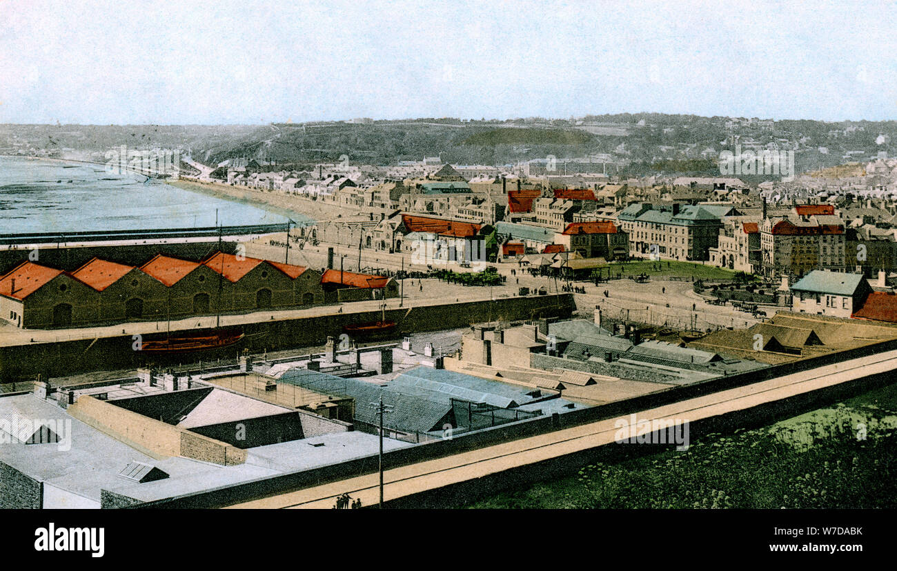 Allgemeine Ansicht, St Helier, Jersey, 1906. Artist: Unbekannt Stockfoto