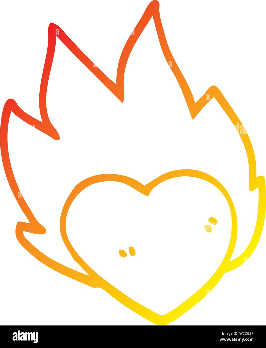 Flammendes Herz Ausgeschnittene Stockfotos Und Bilder Alamy
