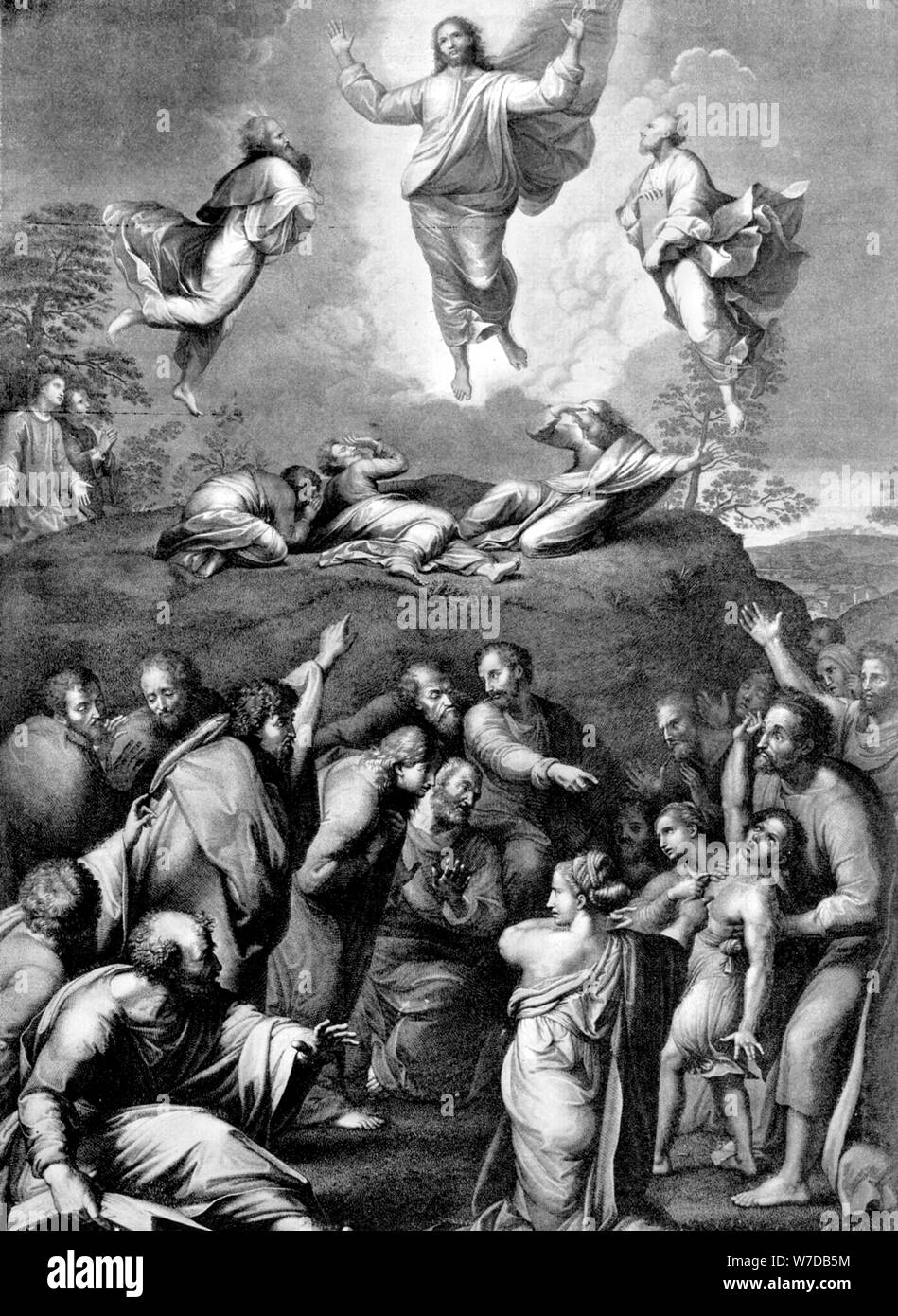 "Die Verklärung', c 1520 (1893). Artist: John L Stoddard Stockfoto