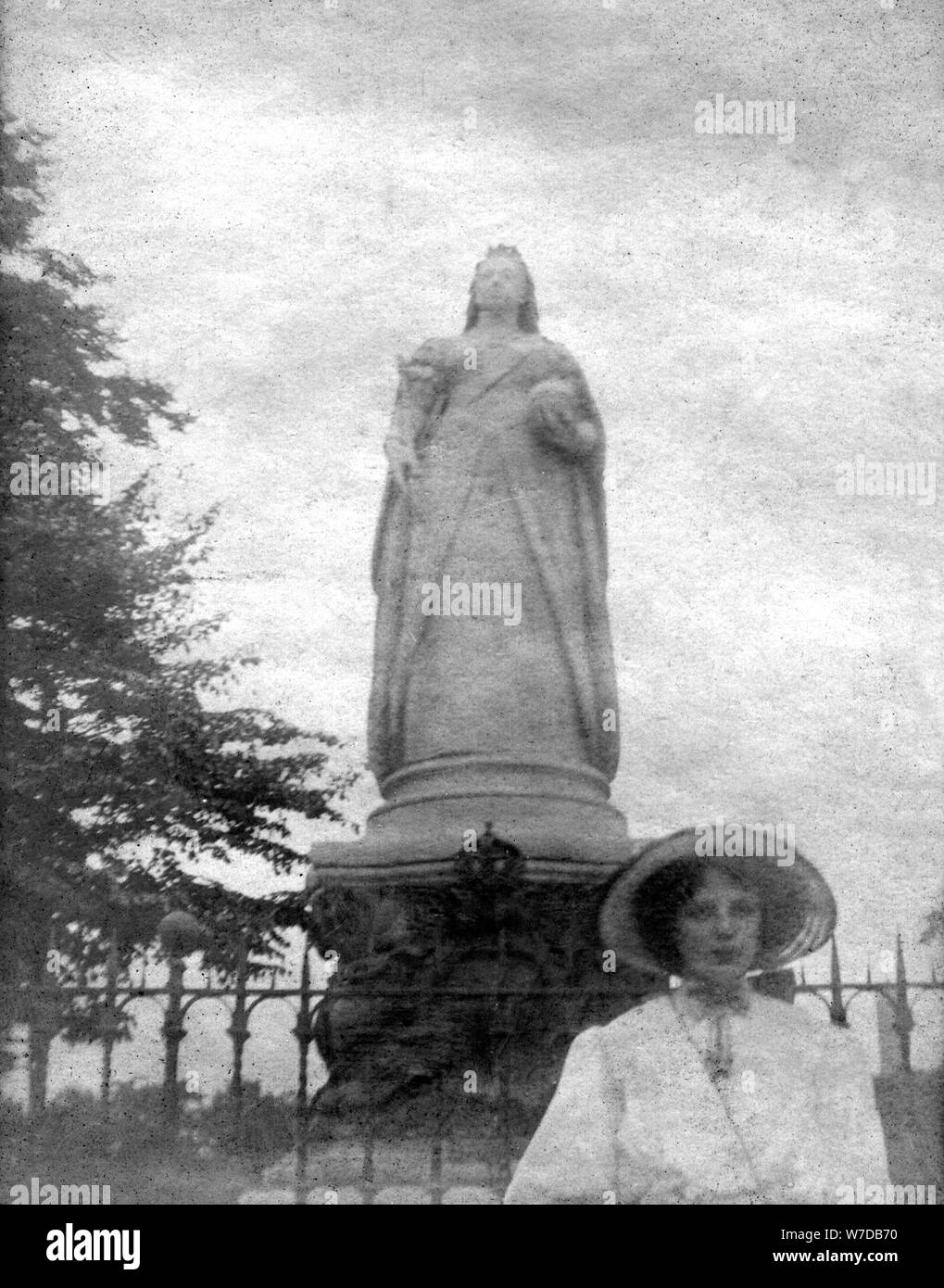 Statue von Queen Victoria, College Green, Bristol, 20. Artist: Joseph Edgar Boehm Stockfoto