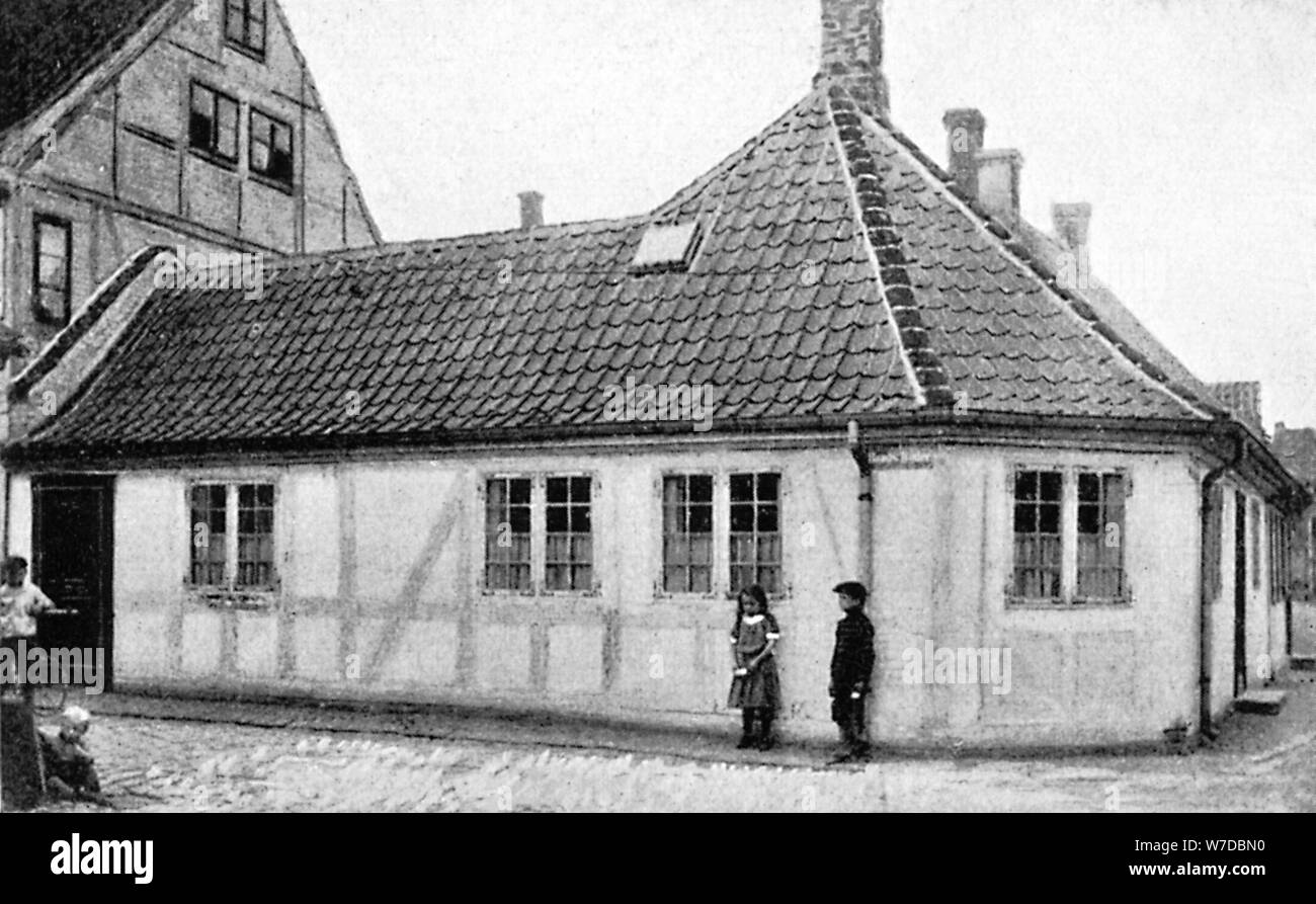 Der Geburtsort von Hans Andersen, Odense, Dänemark, c 1920. Artist: Unbekannt Stockfoto