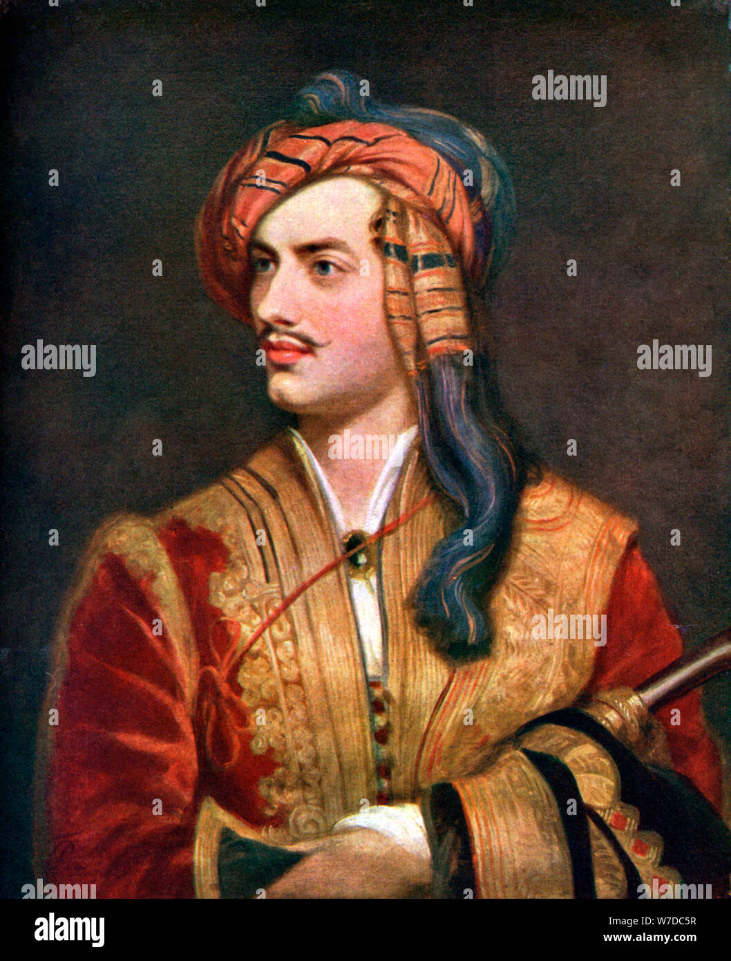 'George Gordon, 6. Baron Byron", (1923). Artist: WA Mansell & Co. Stockfoto