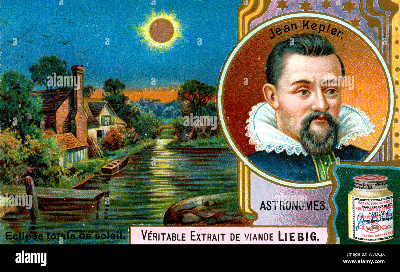 Johannes Kepler, Deutscher Astronom, (c 1900). Artist: Unbekannt Stockfoto