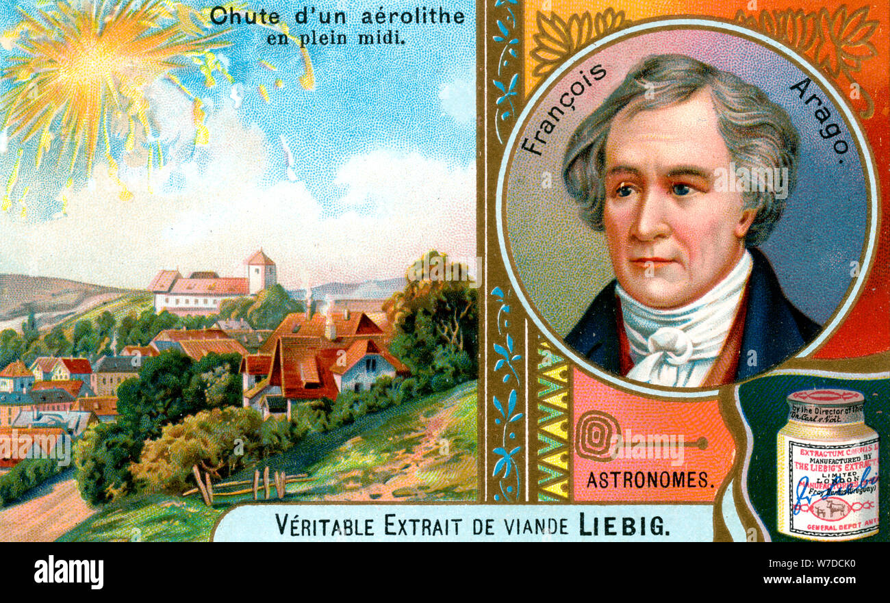 Dominique Francois Jean Arago, französischer Astronom, Physiker und Politiker, (c 1900). Artist: Unbekannt Stockfoto
