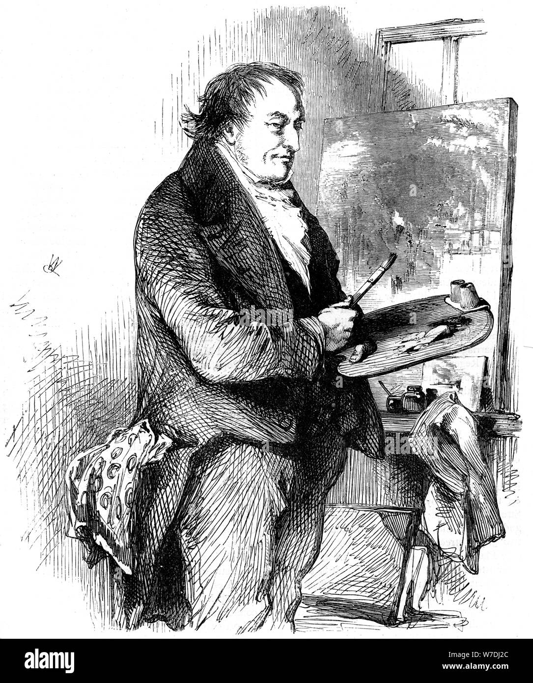 Joseph Mallord William Turner (1775-1851), englischer Künstler, 1891. Artist: Unbekannt Stockfoto