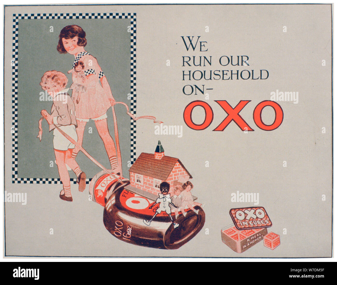 Oxo Advert, 1922. Artist: Unbekannt Stockfoto