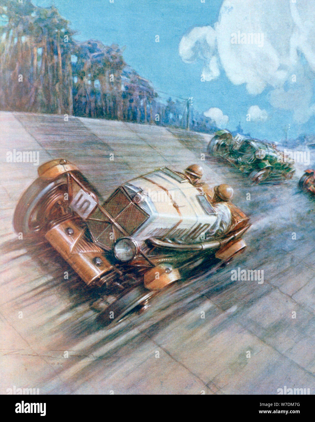 Motor Racing, 1930. Artist: Unbekannt Stockfoto