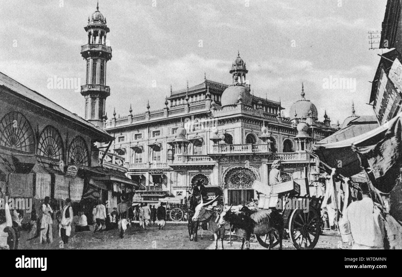 Juma Masjid, Bombay, Indien, 20. Artist: Unbekannt Stockfoto