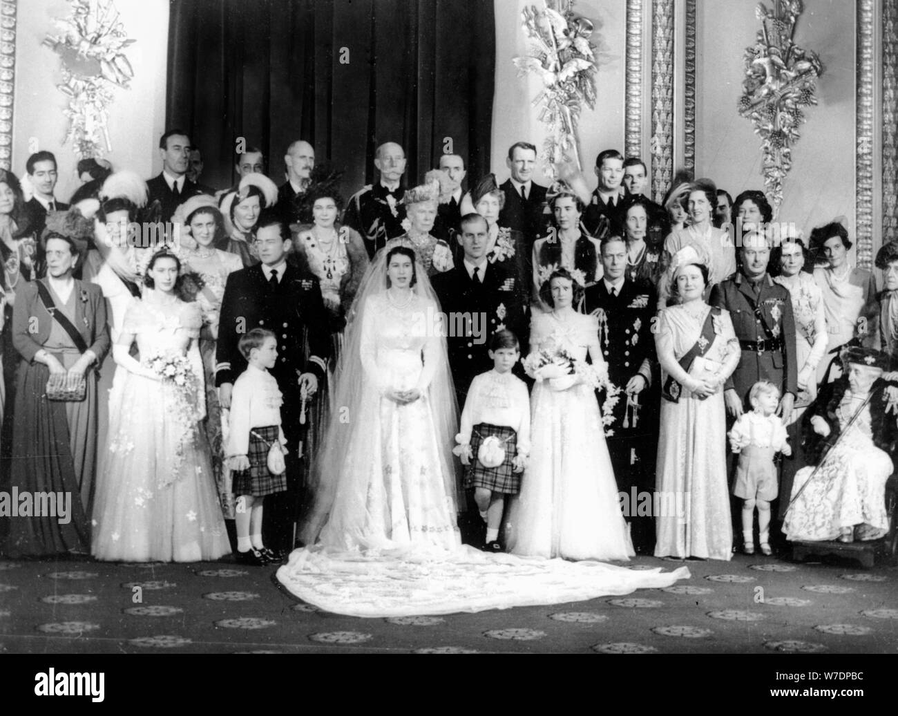 1947 queen elizabeth wedding -Fotos und -Bildmaterial in hoher Auflösung –  Alamy