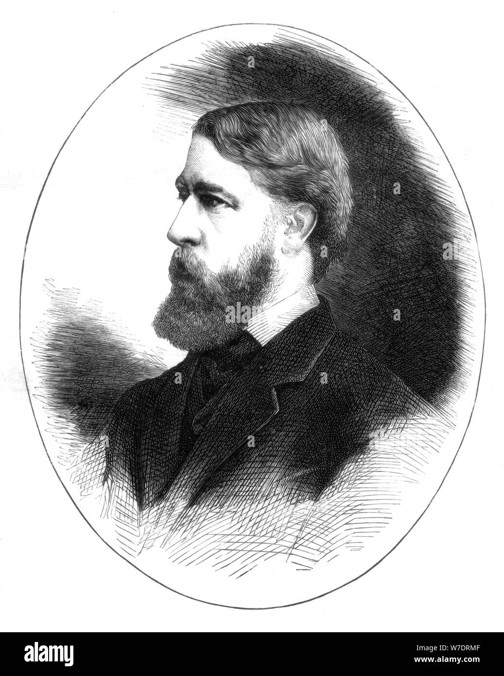Spencer Cavendish, Marquis von Hartington, MP für Radnor, 1875. Artist: Unbekannt Stockfoto