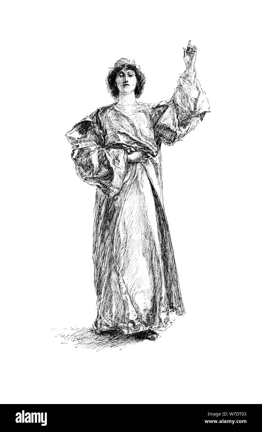 Portia, 1895 (1899). Artist: Unbekannt Stockfoto