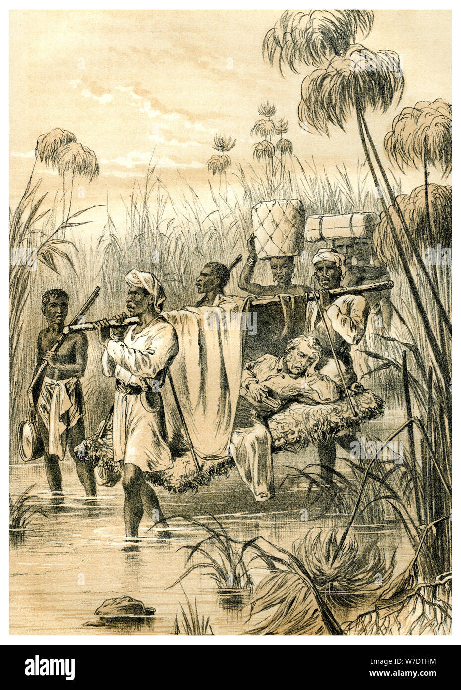 "Die letzte Meile", 1873 (1883). Artist: Unbekannt Stockfoto