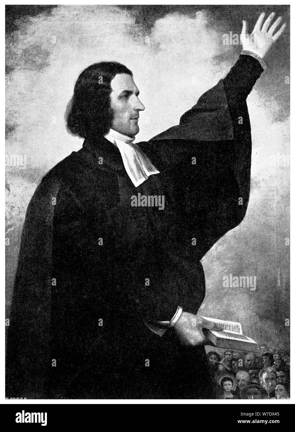 Begeisterung: Edward Irving, Schottische clerygyman, 19. Jahrhundert, (1956). Artist: Unbekannt Stockfoto