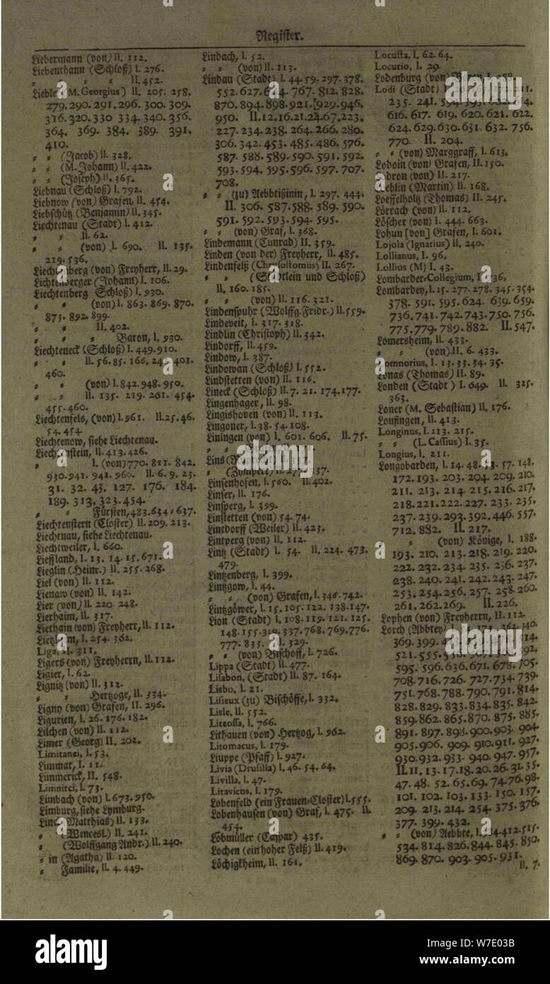 De Schwäbische Chronick 2 880. Stockfoto