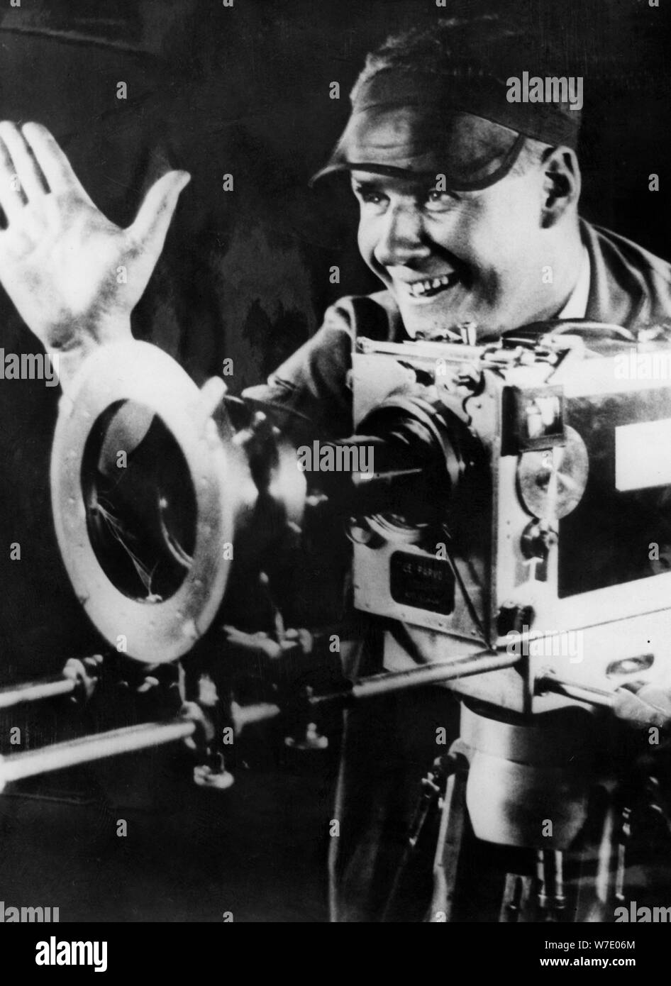 Sergej Eisenstein, sowjetische Russische Regisseur während der Dreharbeiten zu "Panzerkreuzer Potemkin", 1925. Artist: Unbekannt Stockfoto