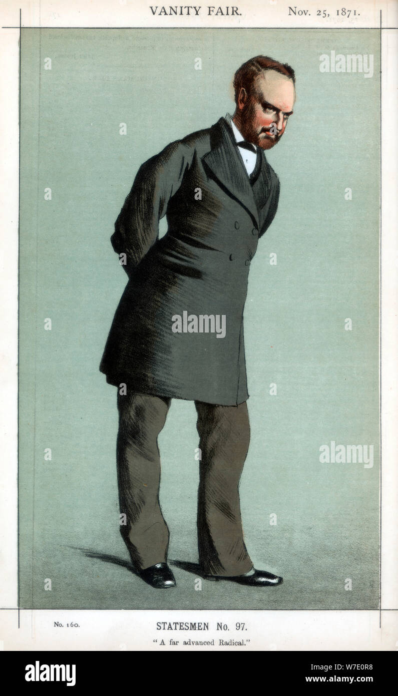 "Eine weit fortgeschrittene Radikale', 1871 Künstler: Coide Stockfoto