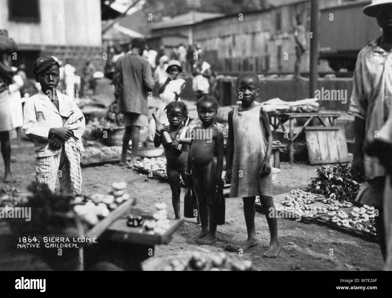 Kinder, Sierra Leone, 20. Artist: Unbekannt Stockfoto