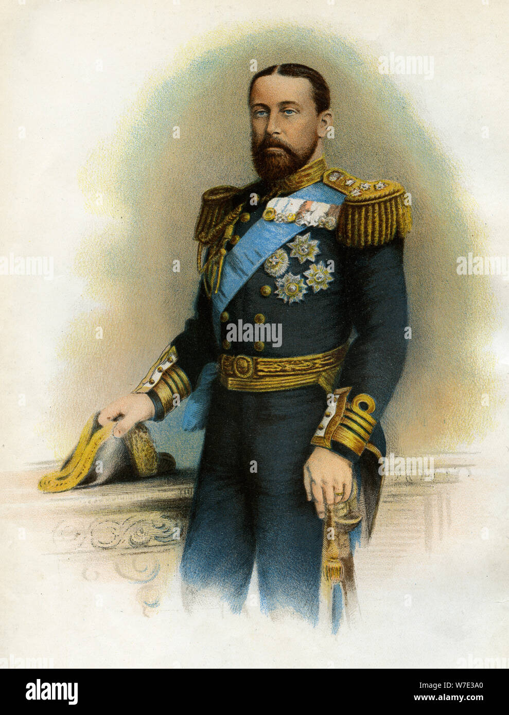 Der Herzog von Edinburgh, c 1890 - c 1893. Artist: Unbekannt Stockfoto