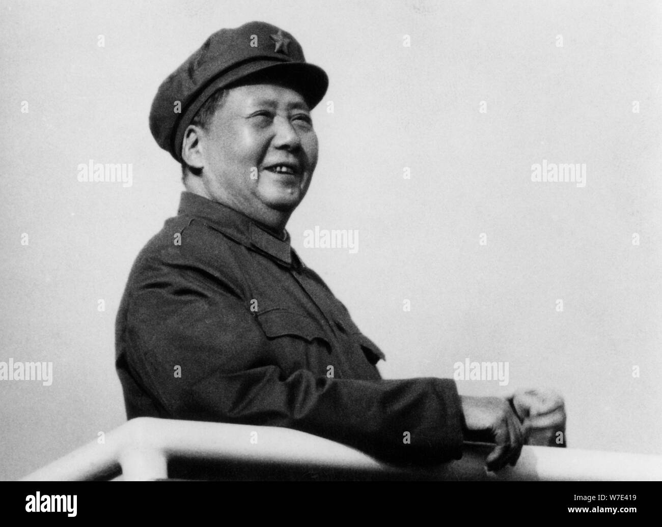 Mao Zedong, Chinesische Kommunistische Revolutionäre und Führer, c 1950 - c 1960 s (?). Artist: Unbekannt Stockfoto