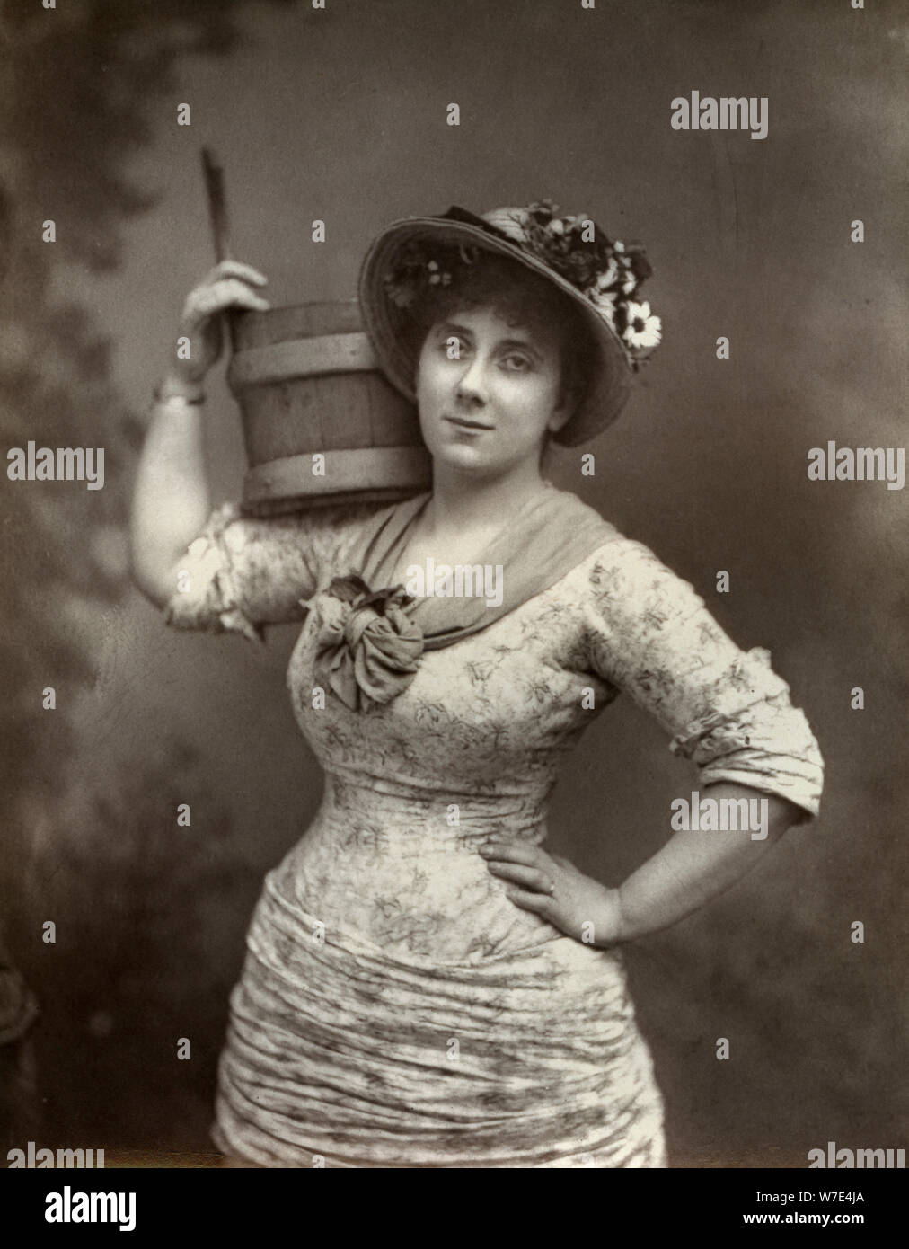 Leonora Braham, britische Sängerin und Schauspielerin, 1882. Artist: London Stereoscopic & fotografische Co Stockfoto