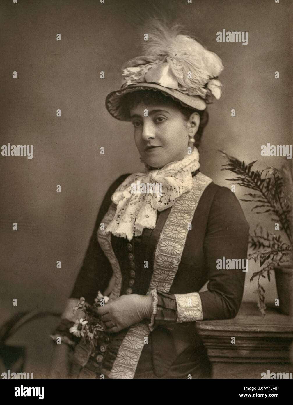 Adelina Patti, Italienische Oper Diva, 1882. Artist: London Stereoscopic & fotografische Co Stockfoto