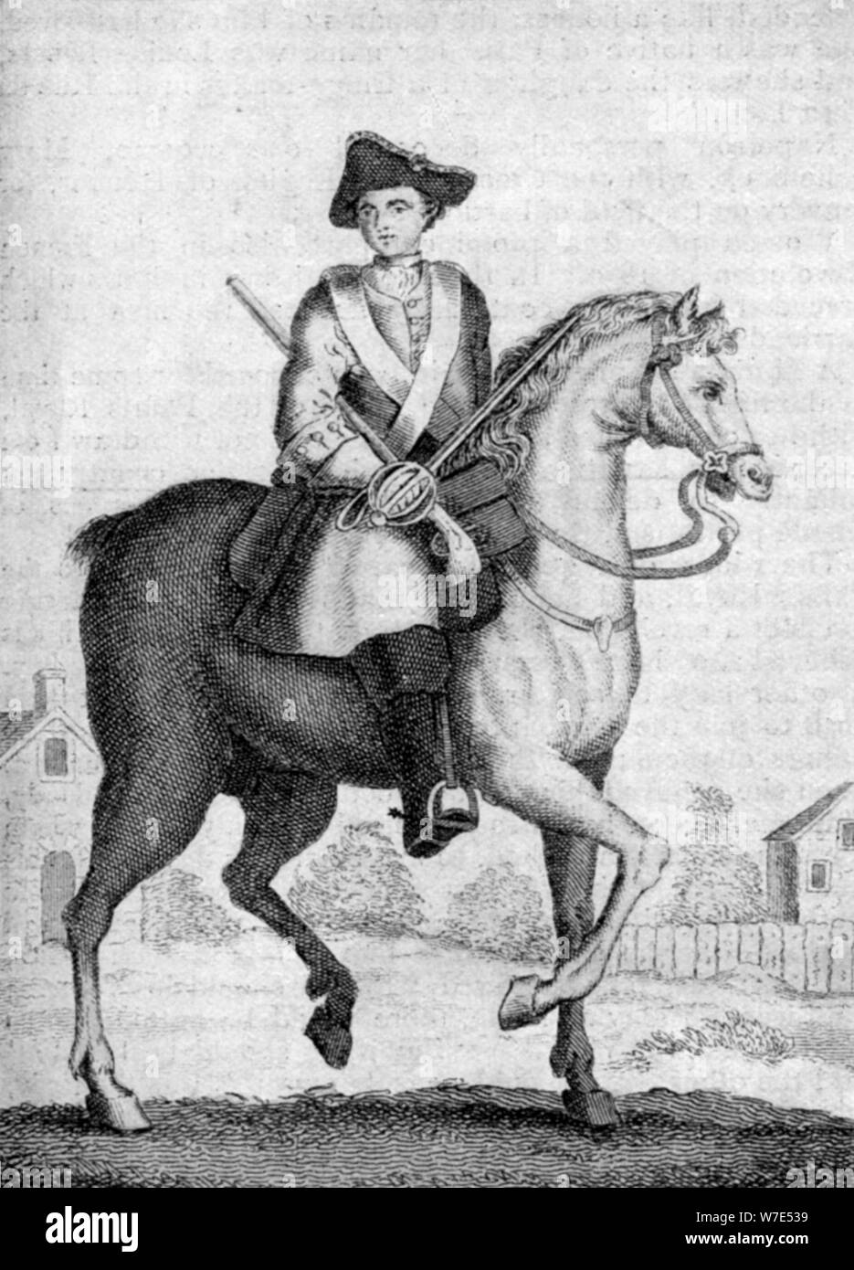 Chistian Davies (oder "alte Mutter Ross'), c1706 (1904). Artist: Unbekannt Stockfoto