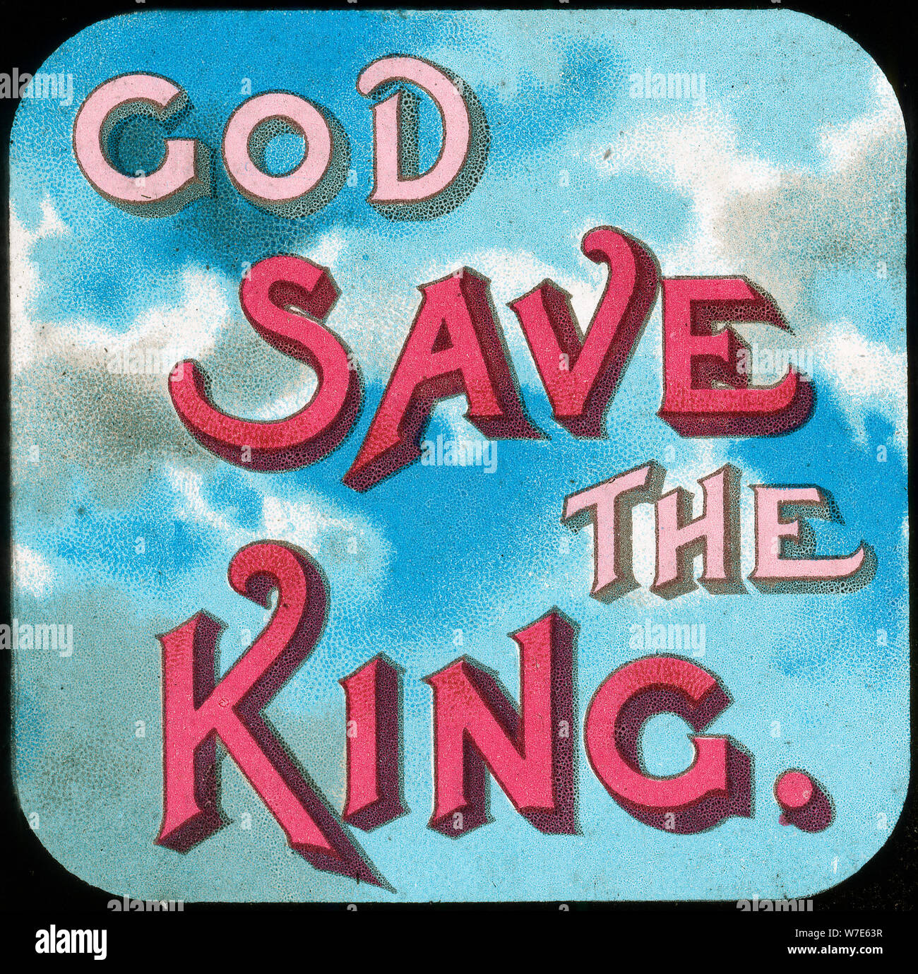 "God Save the King", Anfang des 20. Jahrhunderts. Artist: Unbekannt Stockfoto