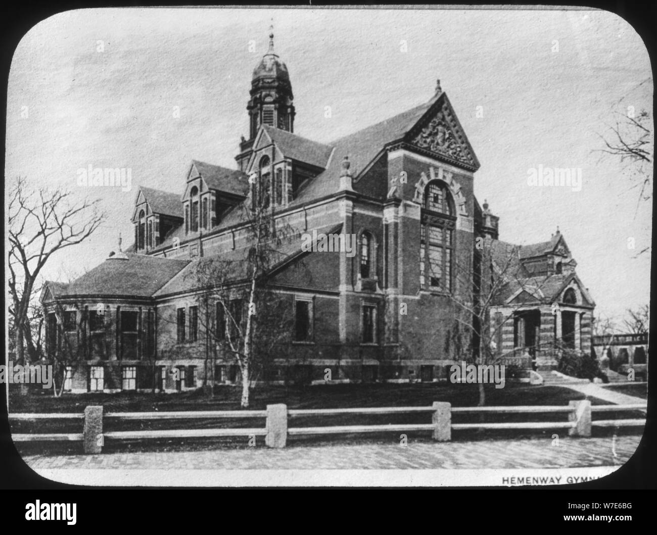 Hemenway Gymnasium, der Harvard University, Massachusetts, USA, aus dem späten 19. oder frühen 20. Jahrhundert. Artist: Unbekannt Stockfoto