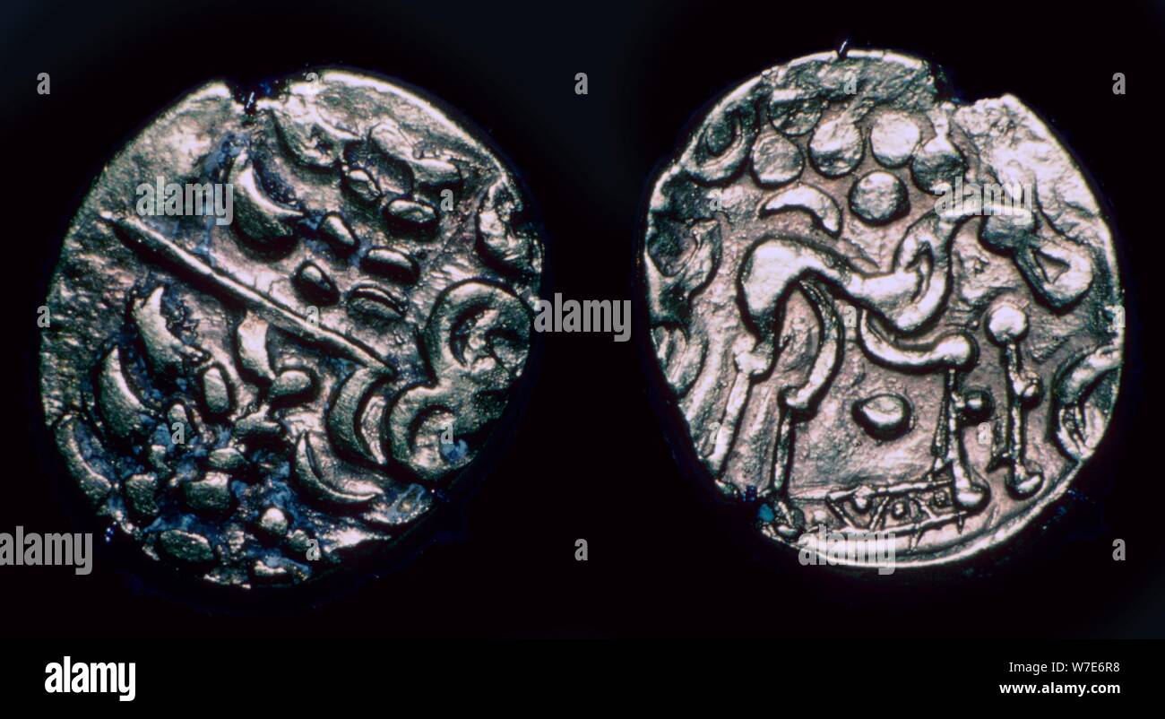 Der britische Keltische gold taters', 1. Jahrhundert. Artist: Unbekannt Stockfoto