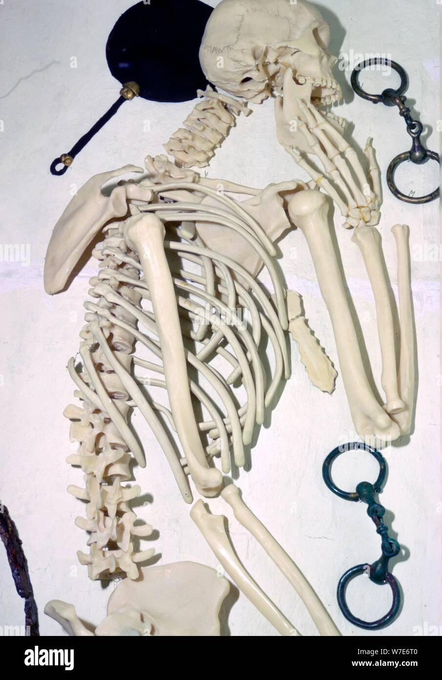 Eisenzeit Britische Frauen Wagen vergraben. Artist: Unbekannt Stockfoto