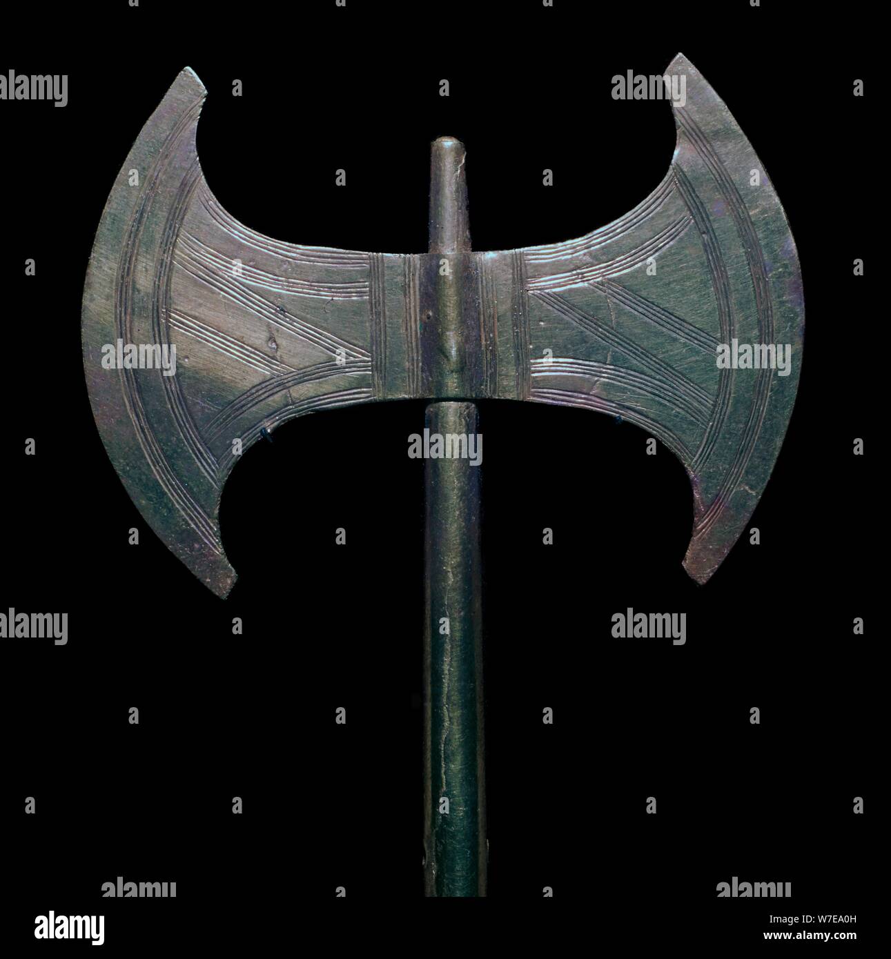 Minoische gold votive Doppel-ax, aus dem 15. Jahrhundert. Artist: Unbekannt Stockfoto