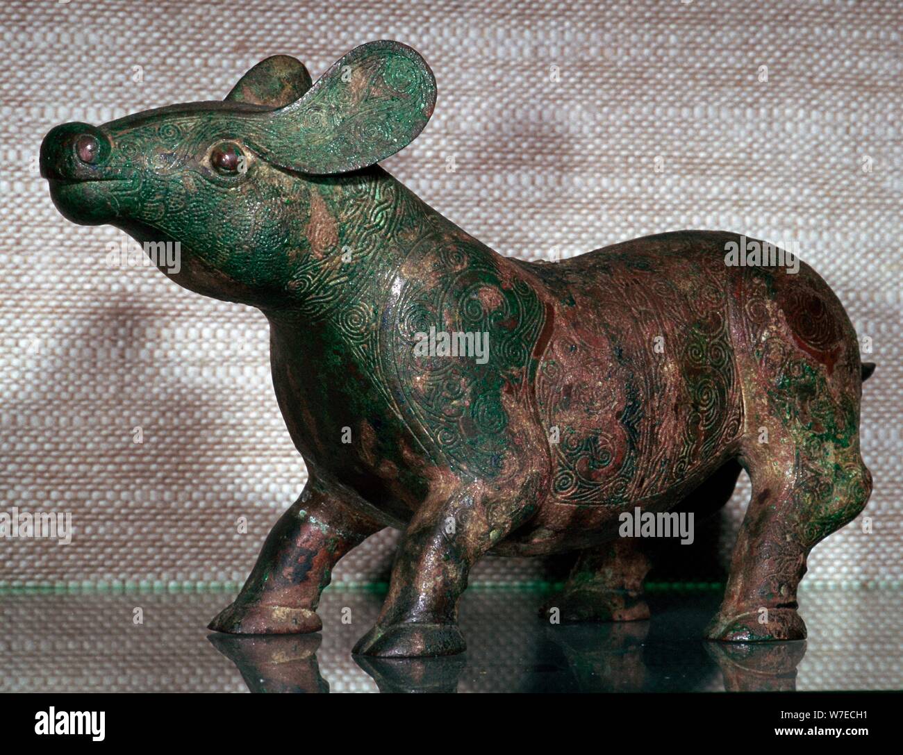 Chinesische Bronze Tapir - wie Tier. Artist: Unbekannt Stockfoto