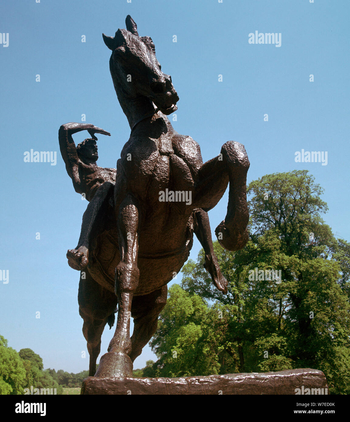 Statue als physischer Energie, 1900s Künstler: George Frederick Watts bekannt Stockfoto