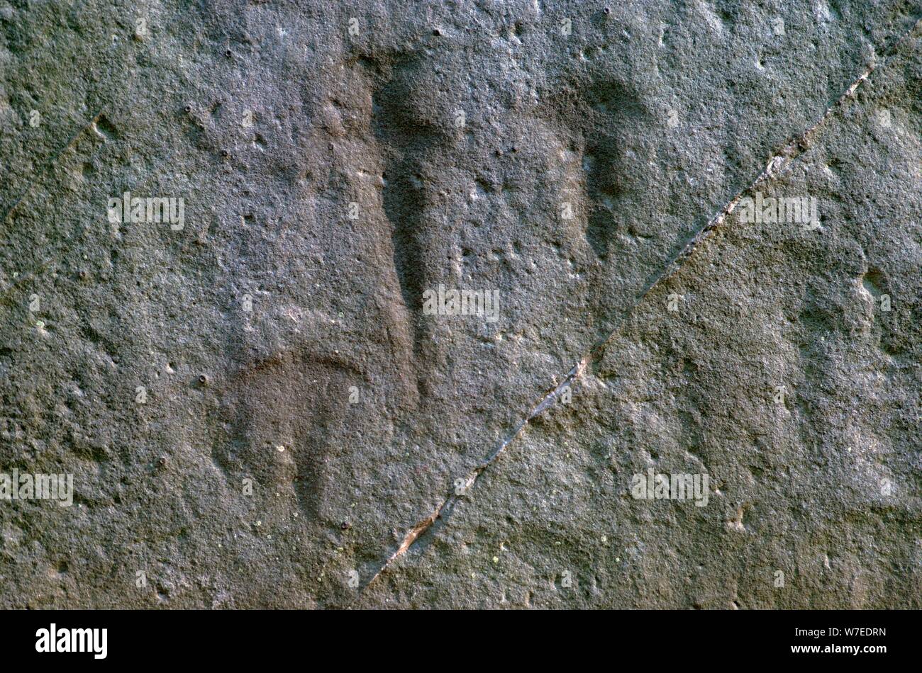 Trilithon in Stonehenge, 25. vorchristlichen Jahrhundert. Stockfoto