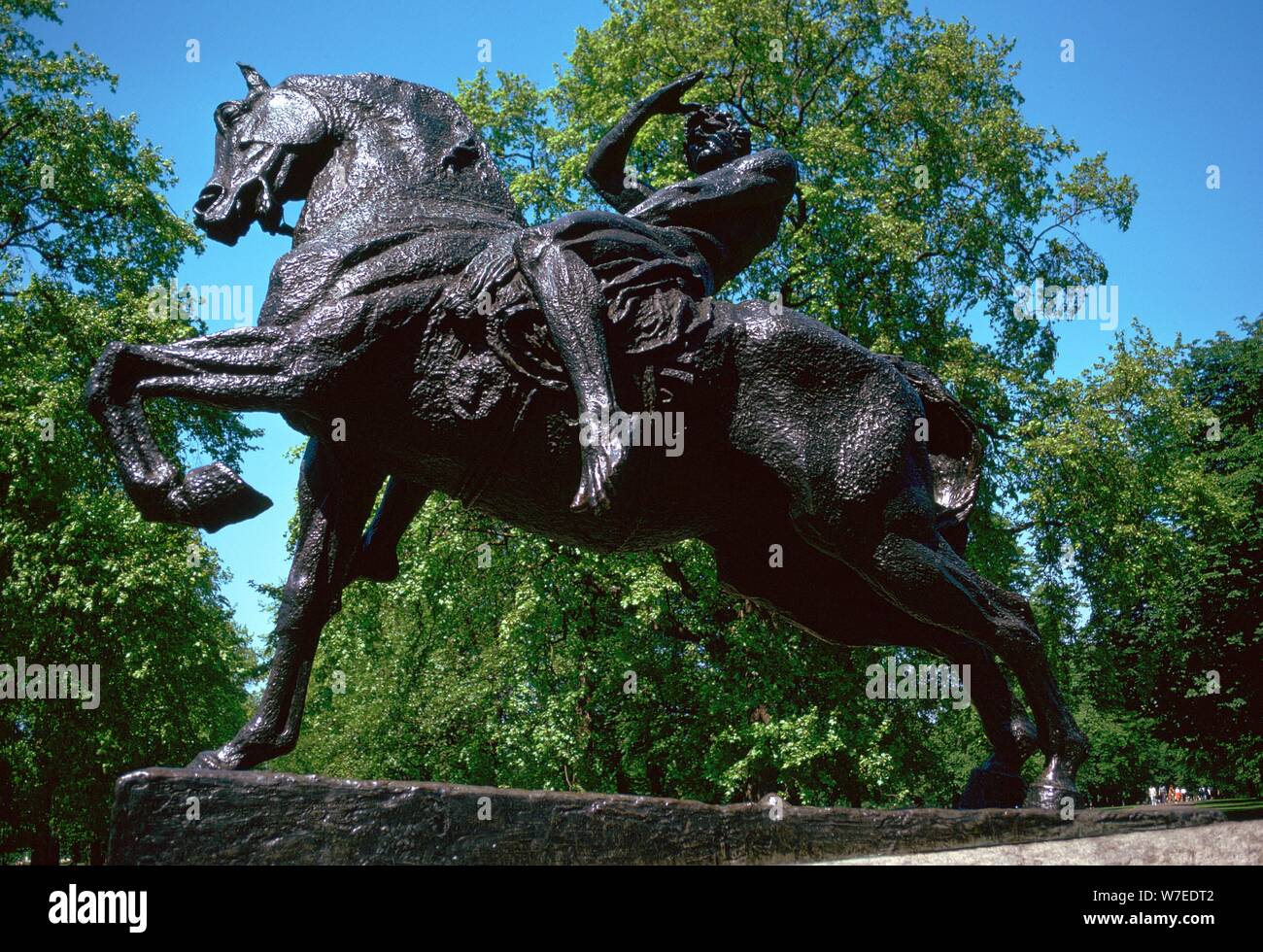 Physischer Energie, 19. Artist: George Frederick Watts Stockfoto