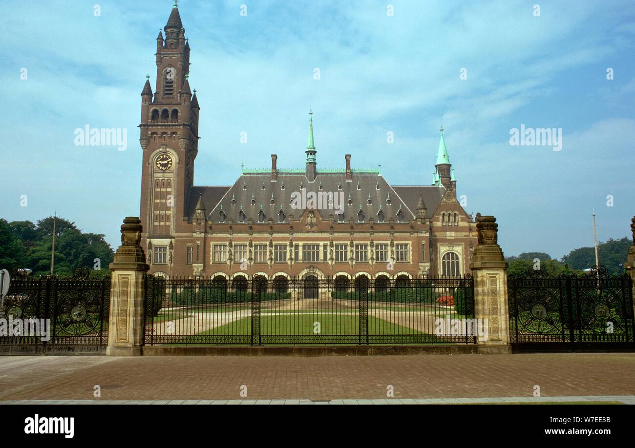 Friedenspalast, Anfang des 20. Jahrhunderts. Künstler: Louis Cordonnier Stockfoto