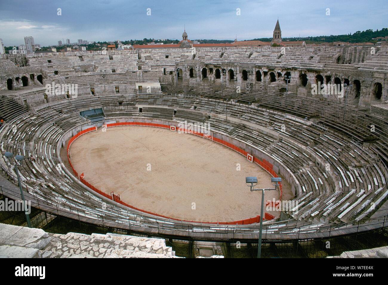 Eine römische Arena, 2. Artist: Unbekannt Stockfoto