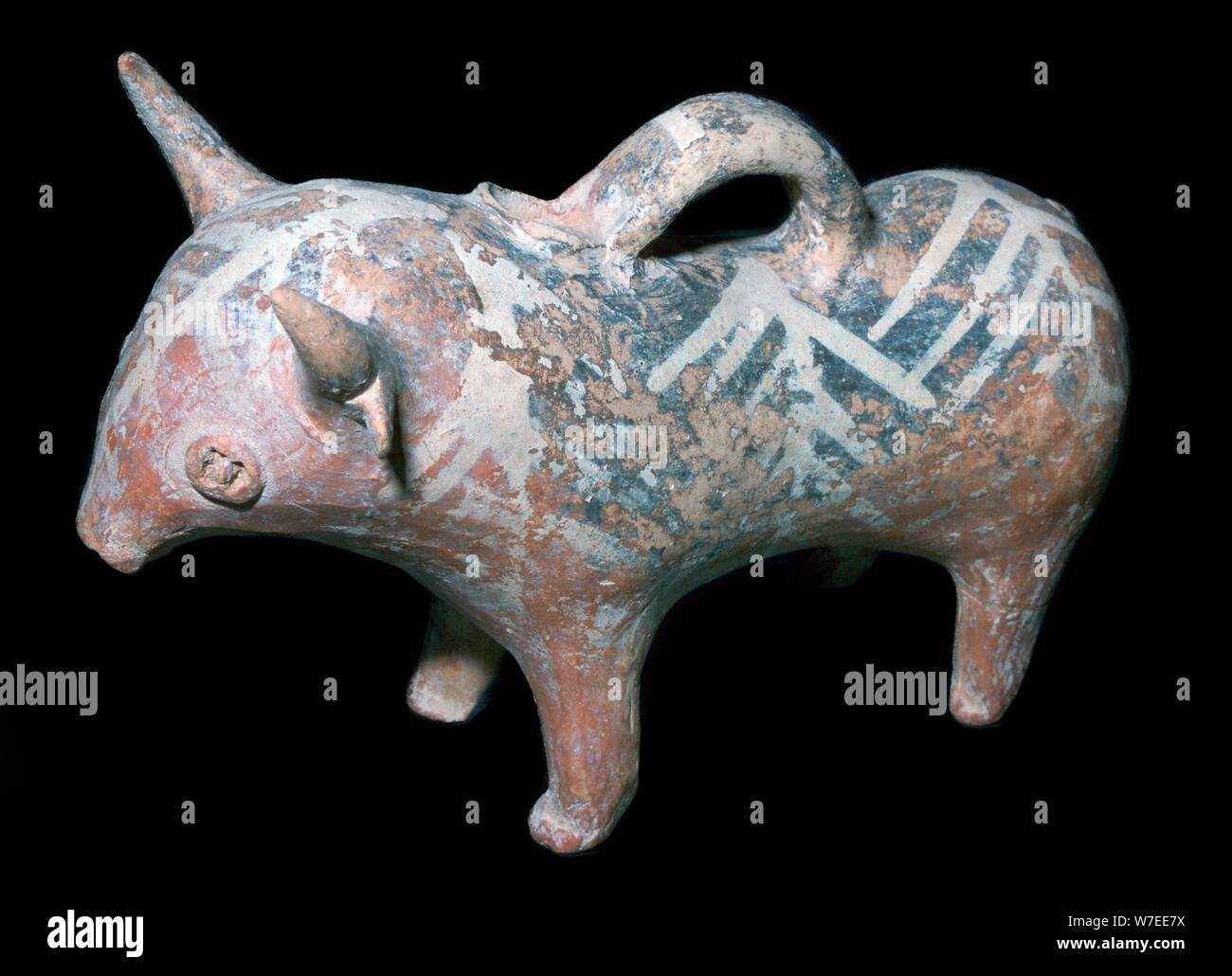 Bull-förmigen Gefäß, aus dem 15. Jahrhundert v. Chr.. Artist: Unbekannt Stockfoto