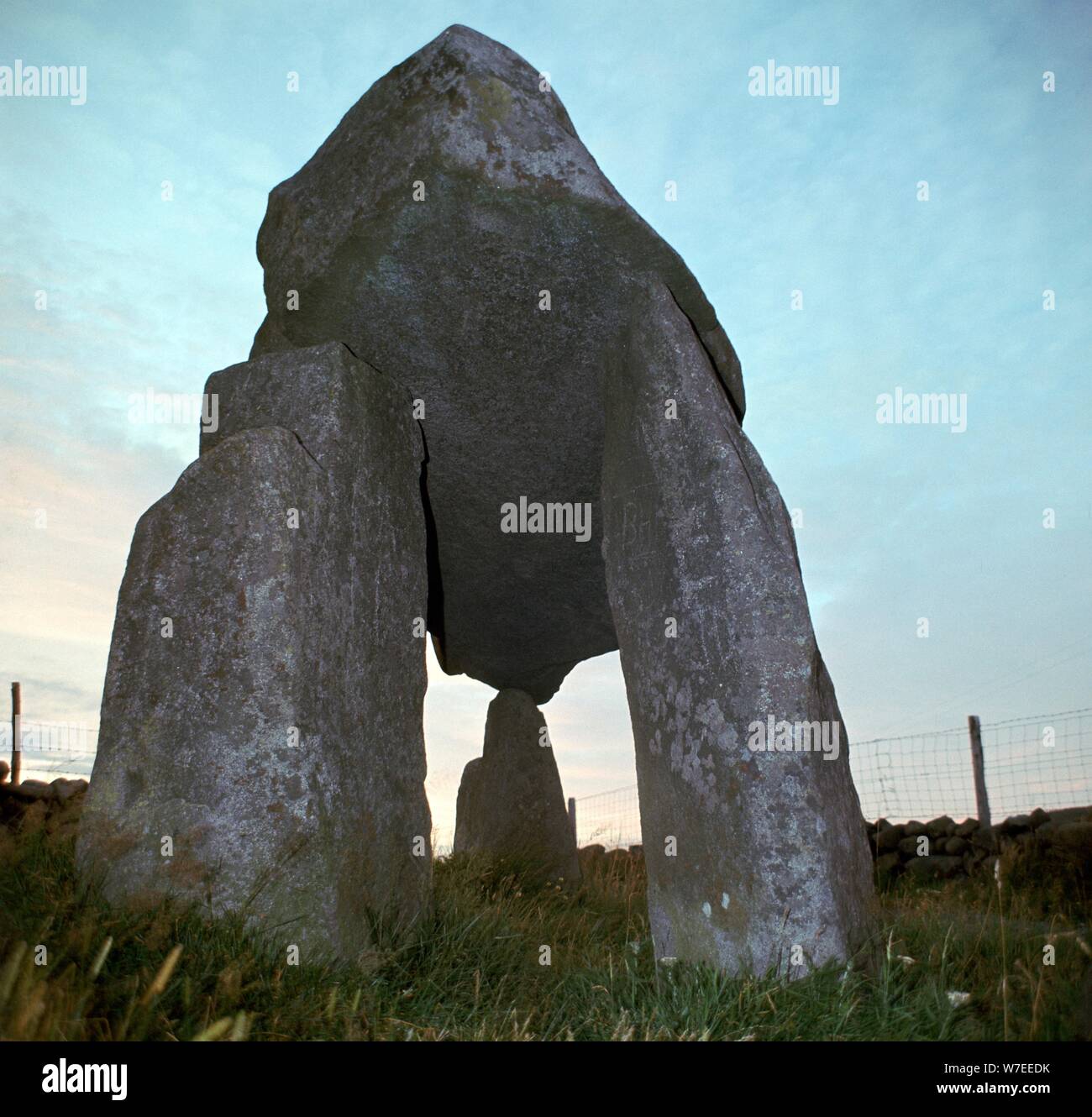 Legananny Dolmen. Artist: Unbekannt Stockfoto