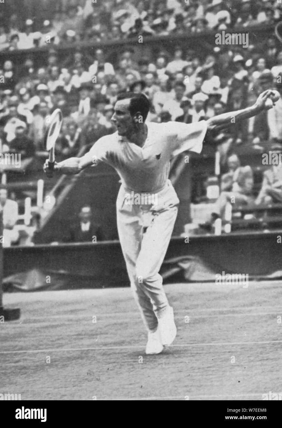 Fred Perry, 1934. Artist: London Nachrichten Agentur Stockfoto